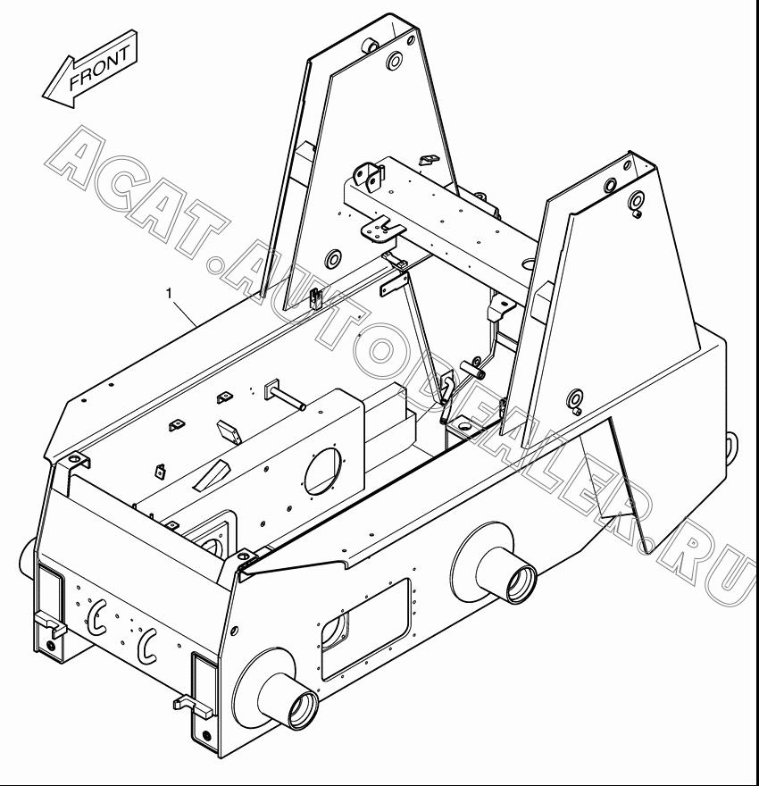 FRAME K1022187 для Doosan 430 Plus