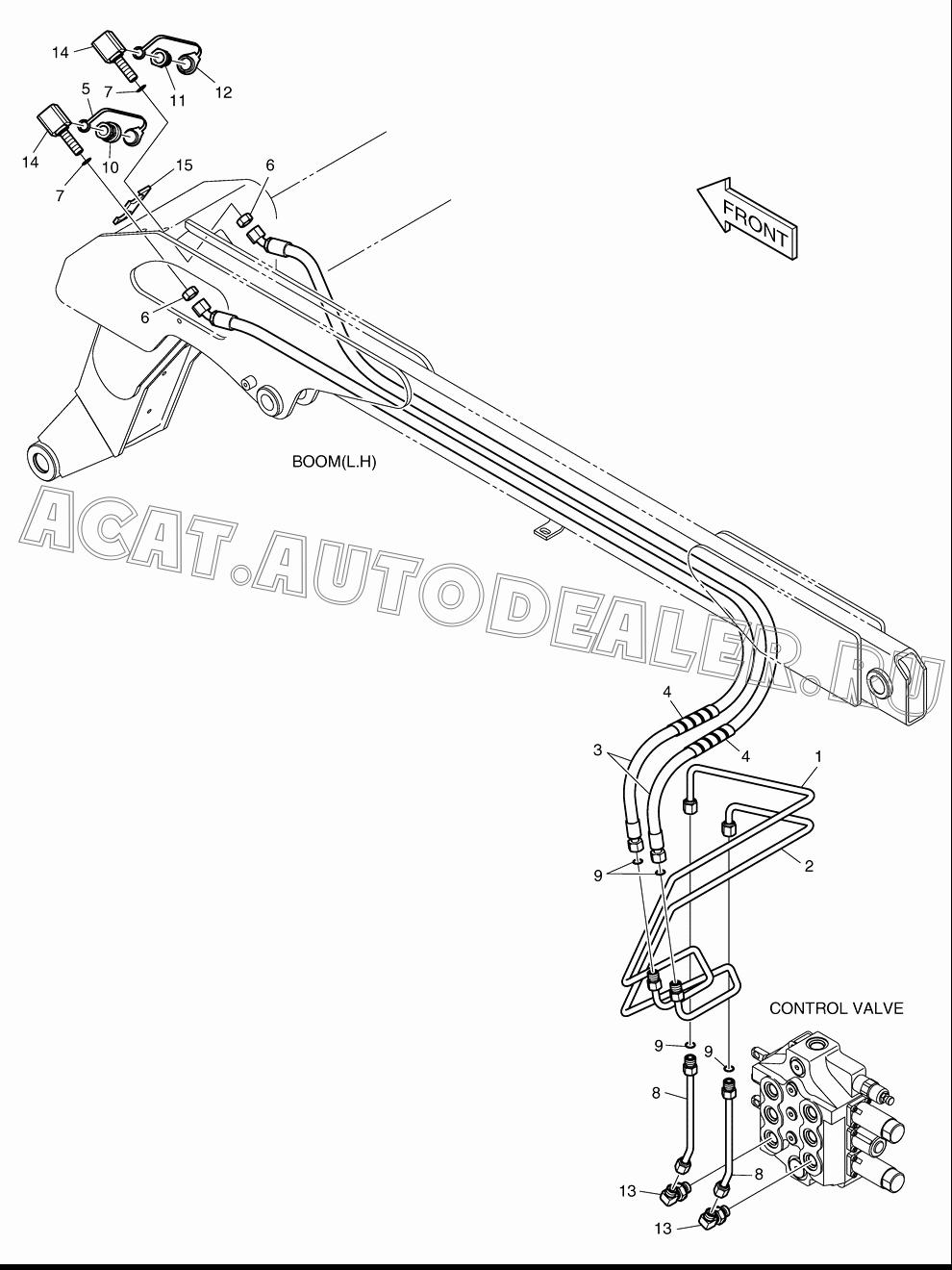 COUPLER K1022465 для Doosan 430 Plus