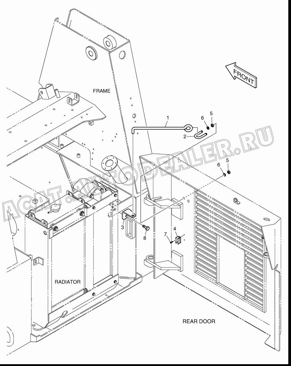 PLATE K1036399 для Doosan 450 Plus (Tier-3)