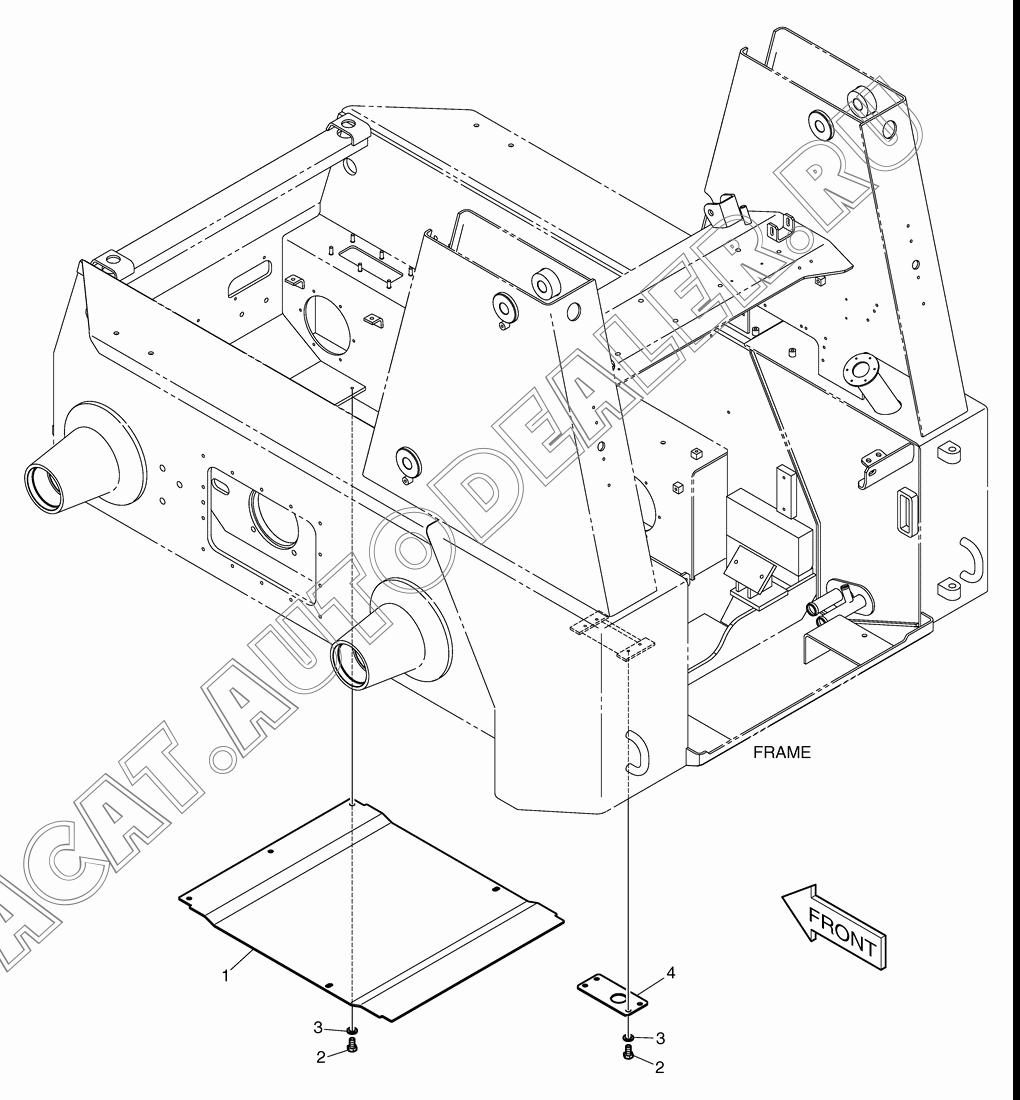 COVER K1033163 для Doosan 450 Plus (Tier-3)