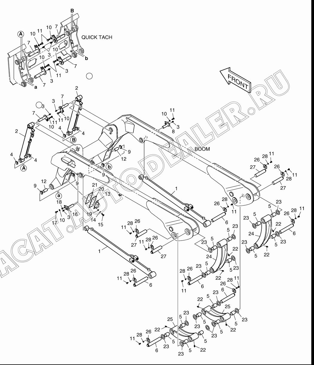 BUSHING K1020479 для Doosan 460 Plus