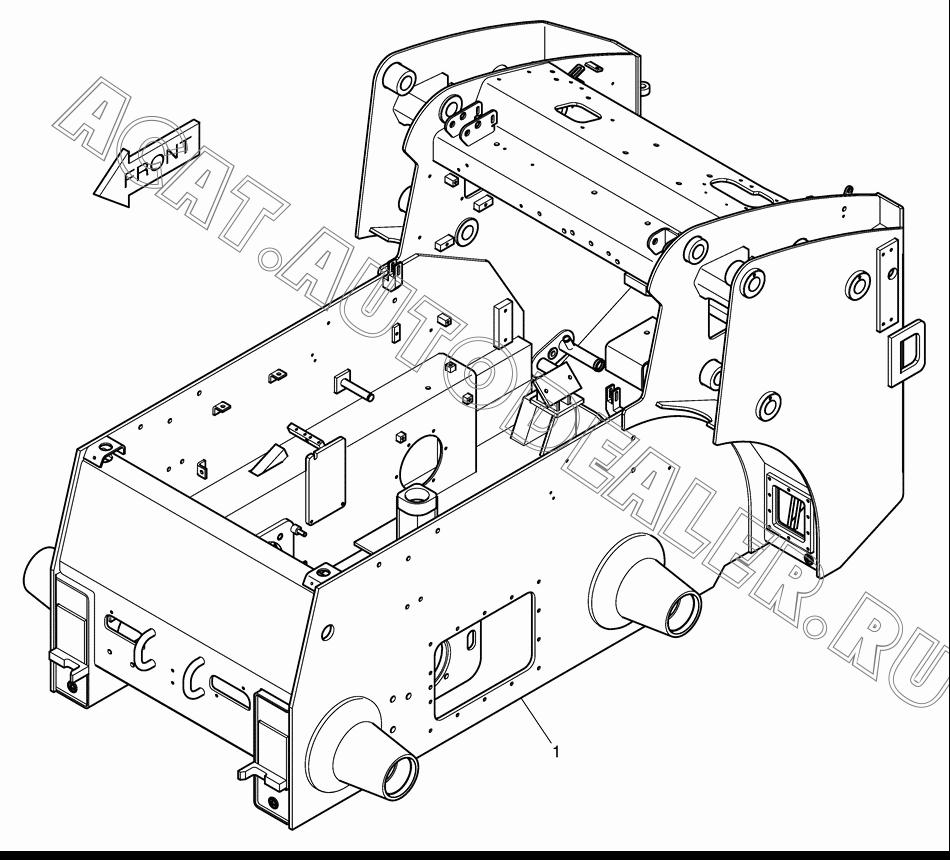 FRAME;MAIN K1033585B для Doosan 460 Plus (Tier-3)