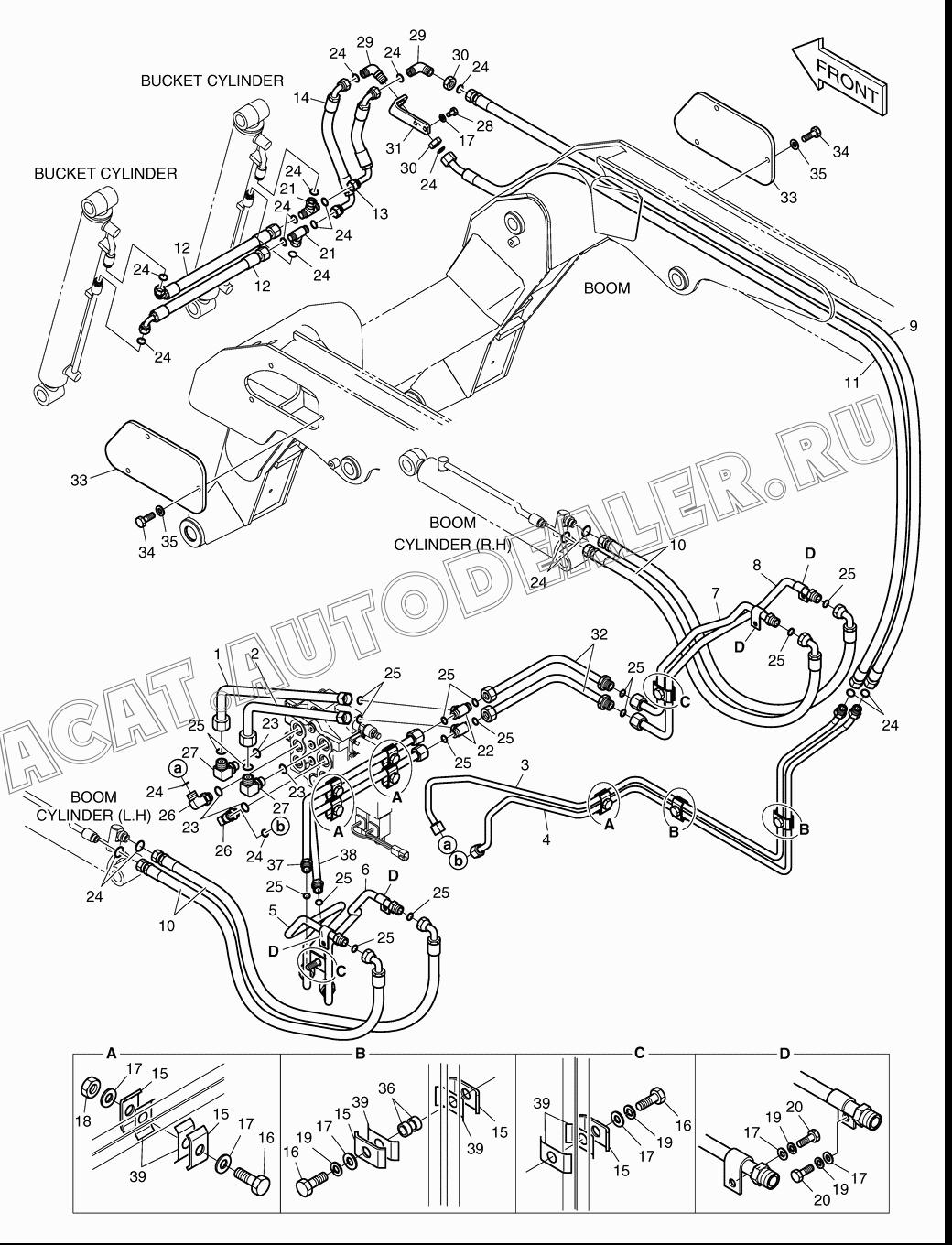 TUBE K1036790 для Doosan 460 Plus (Tier-3)