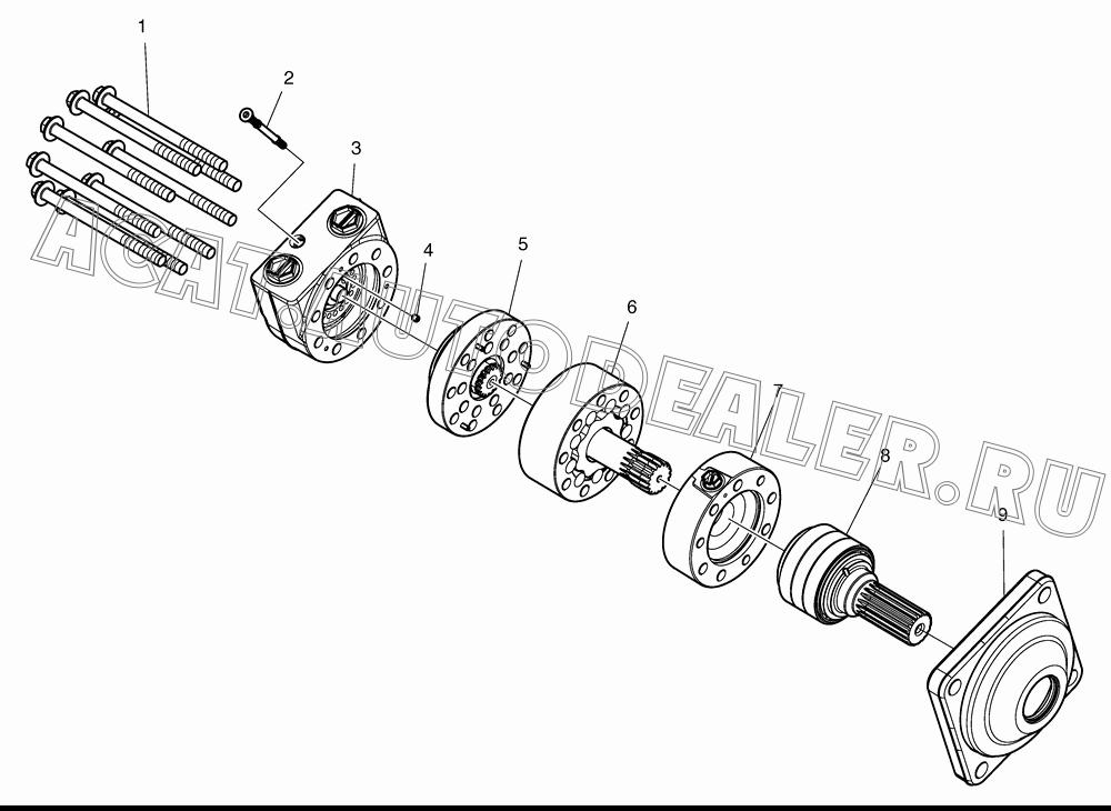 VALVE;FLUSHING K1022704 для Doosan 470 Plus