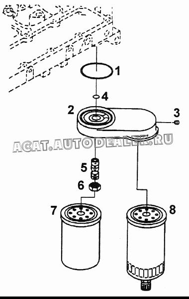 Прокладка А3906694 для Cummins 4В, 6В, 6С (EQB, EQC)