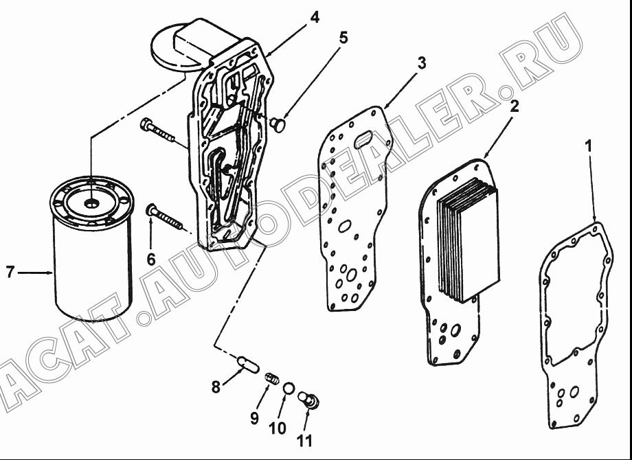 Кольцевое уплотнение А3909397 для Cummins 4В, 6В, 6С (EQB, EQC)