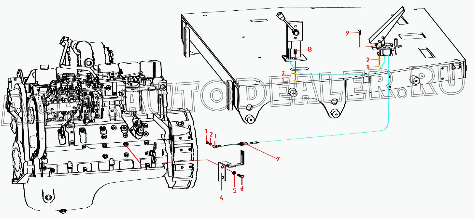 Откидной подшипник SQ6-RS для Mitsuber MG150R