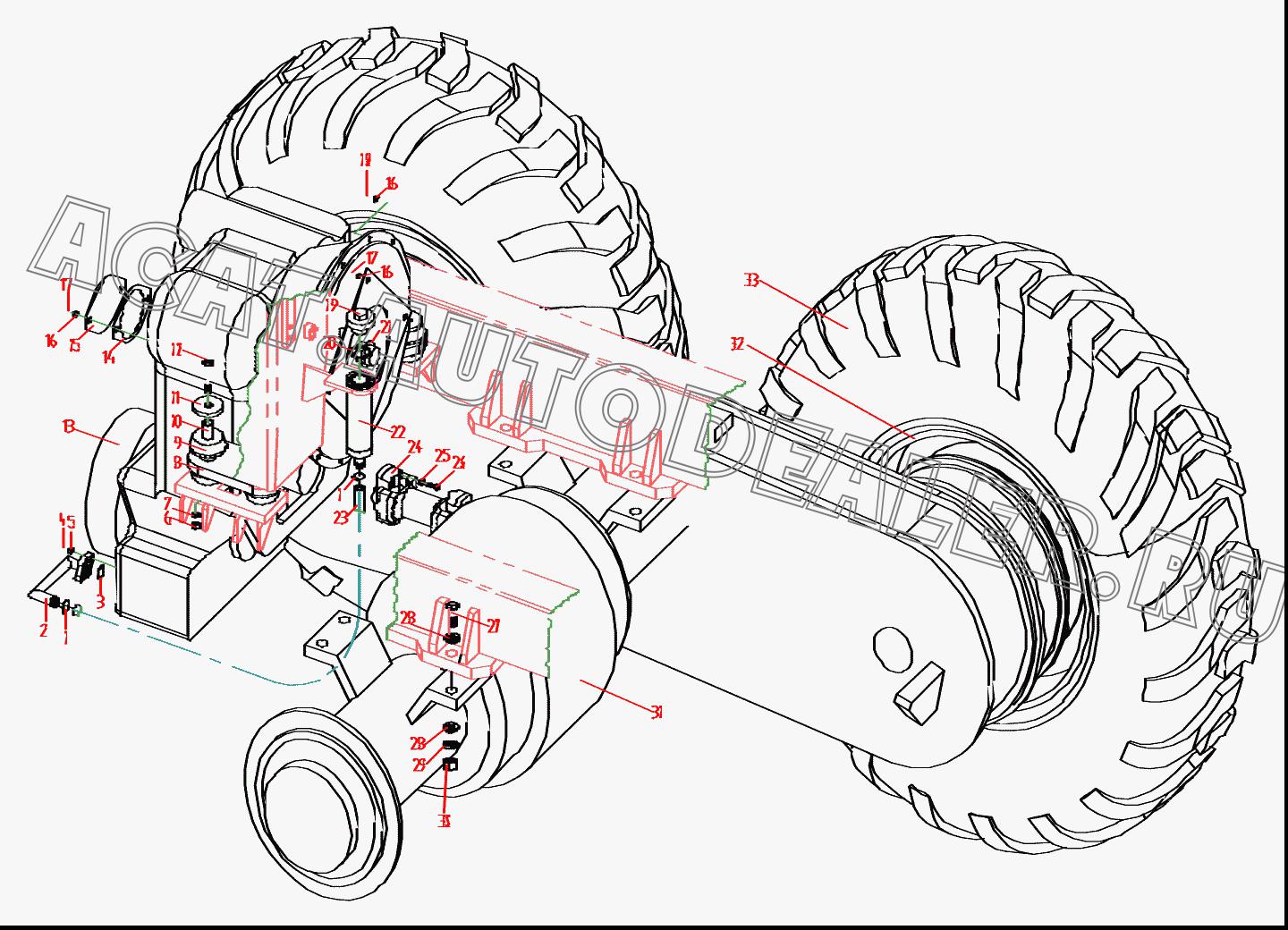 Прокладка 24 GB97.2-85 для Mitsuber MG150R