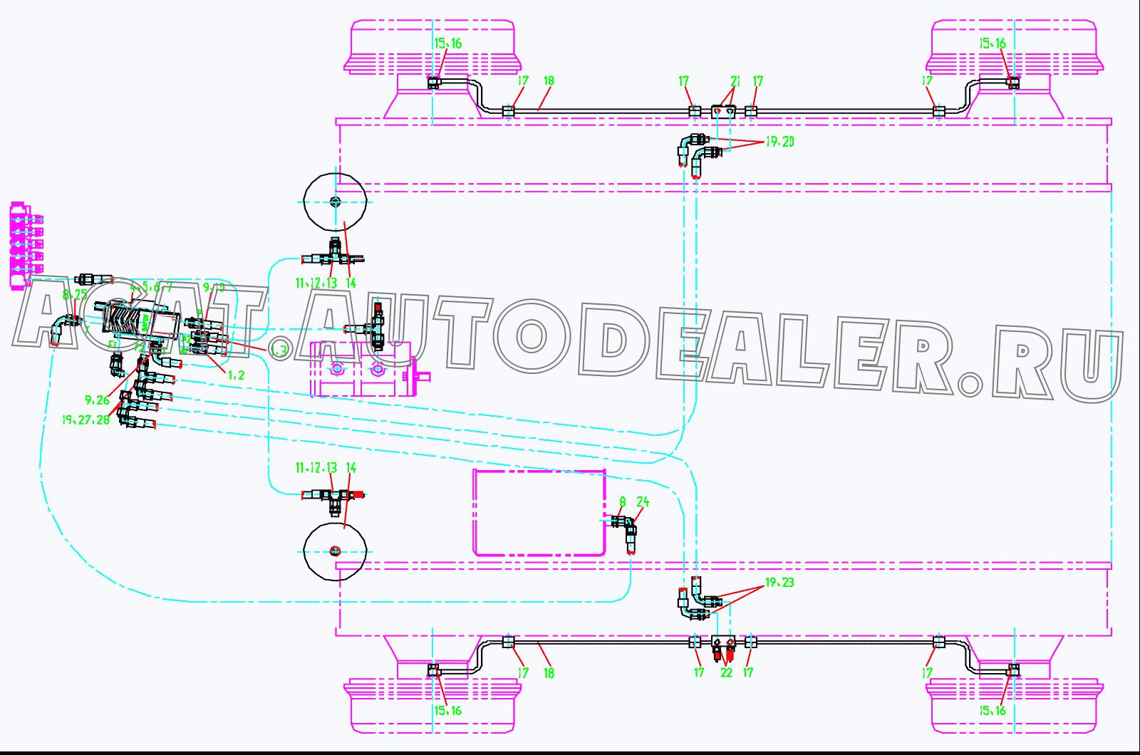 Резиновый шланг в сборе 2SNHAHA151508-850 для Mitsuber MG150R