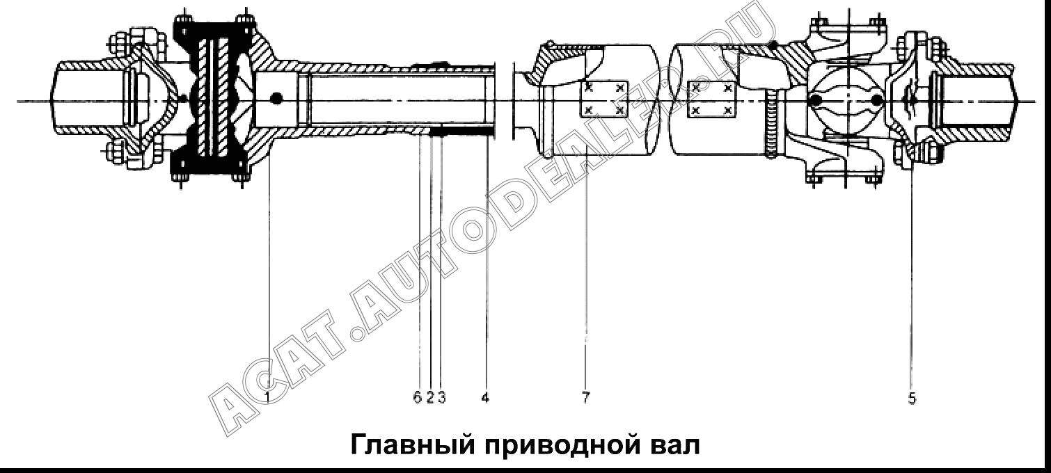 Yoke Assembly 130-2201040B для Mitsuber ML333N
