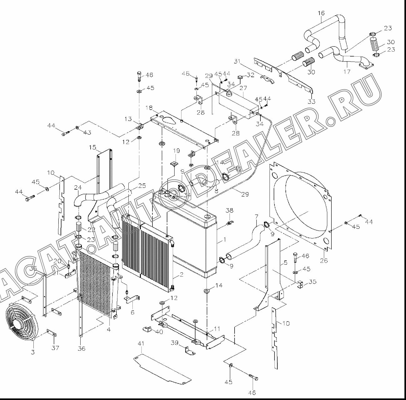 Трубка промежуточного теплообменника C01F02 для Mitsuber MLE88S