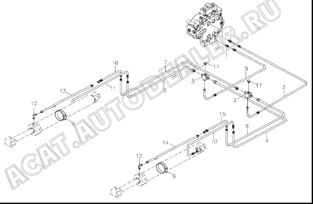Шланг 203117002 для Mitsuber MLE88S