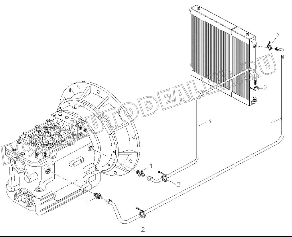 Трубка SR1019 для Mitsuber MLE88S