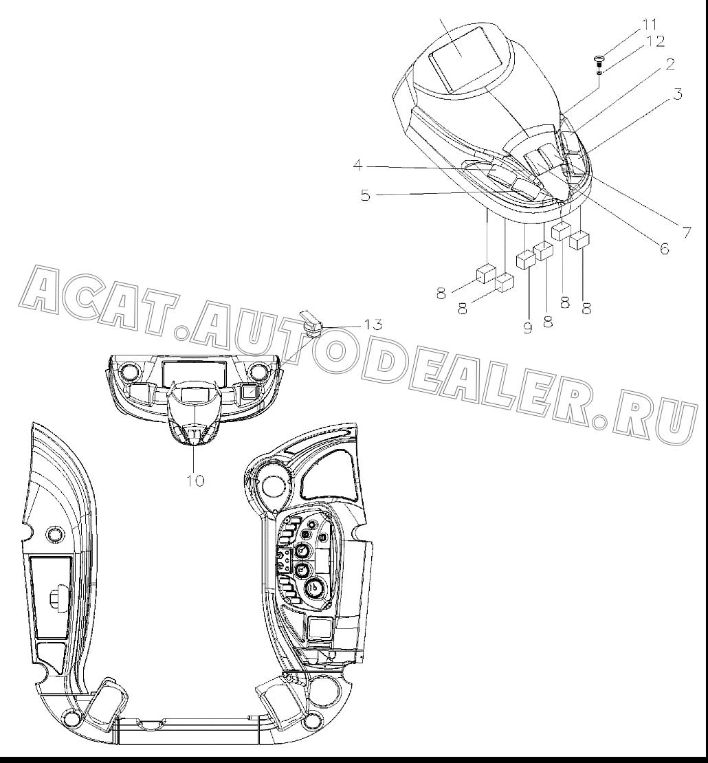 Электромагнитный переключатель C36F74 для Mitsuber MLE88S