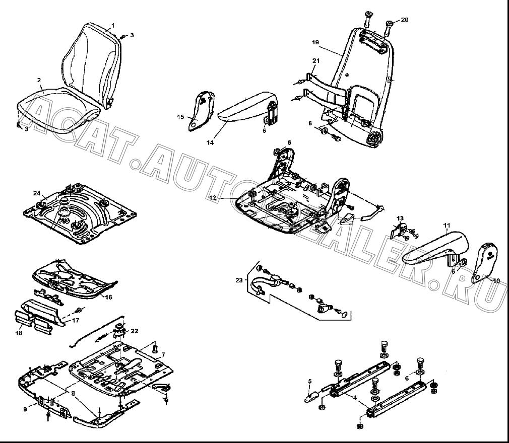Поручень C70AA82 для Mitsuber MLE88S