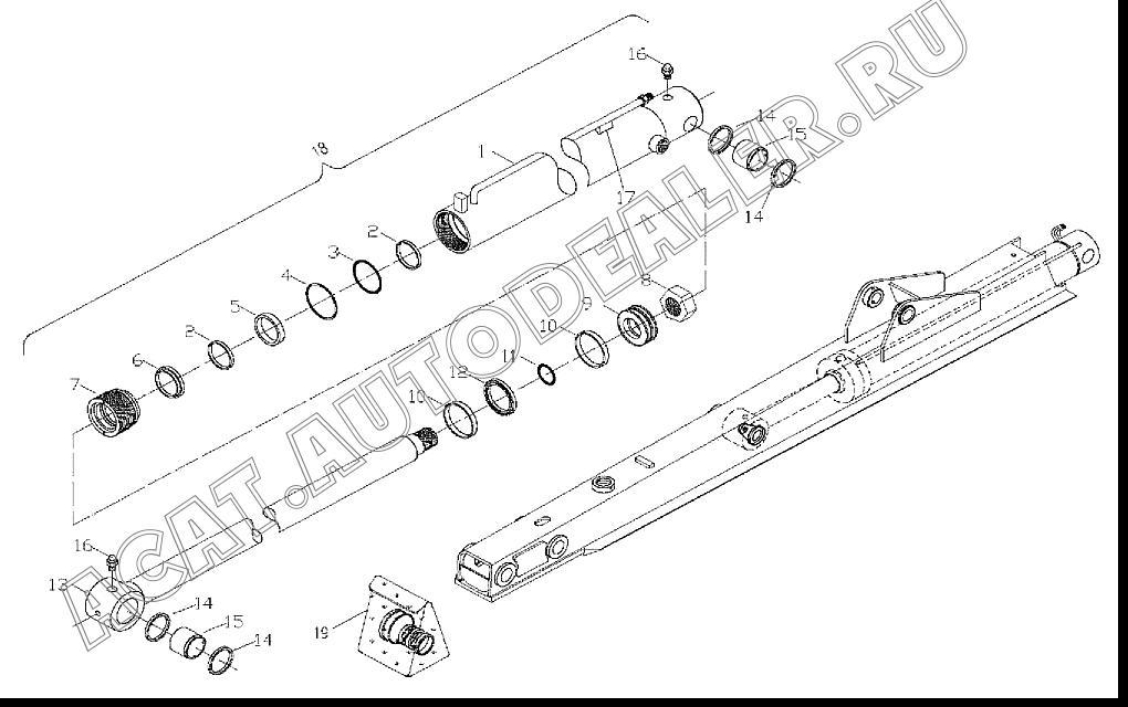 Кольцо C71A64 для Mitsuber MLE88S