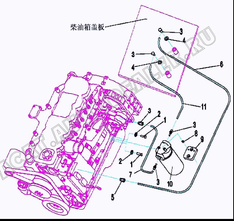 Adapter 9500603 для Mitsuber MRG14