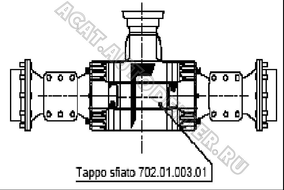 Central housing 192-01-0001 для Mitsuber MRG14