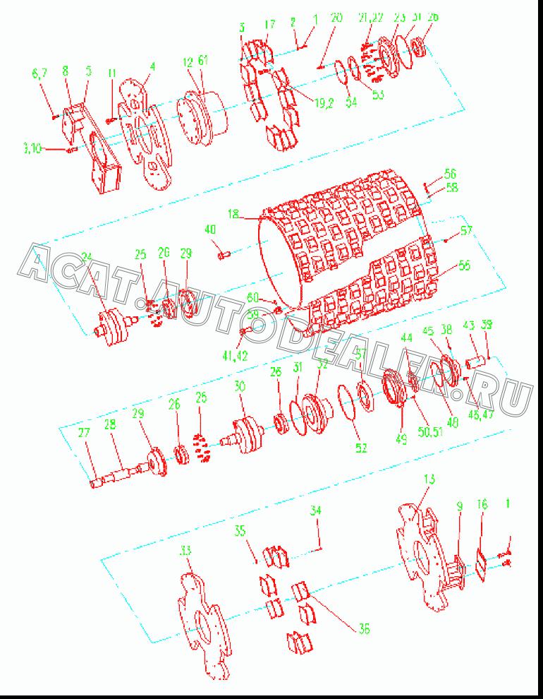 Drum 9506641 для Mitsuber MRG14
