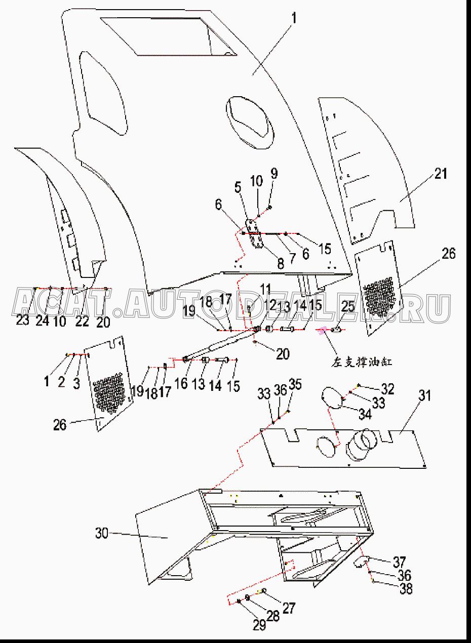 Cover 9500436 для Mitsuber MRG14