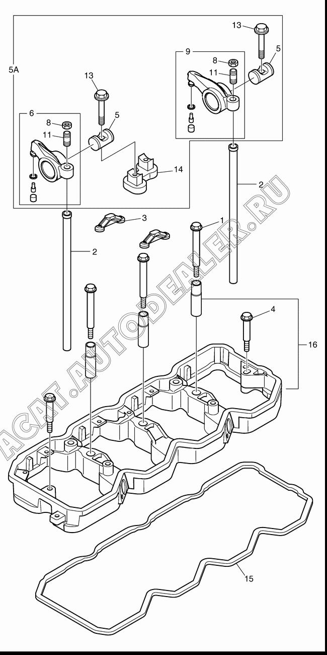 ROD;PUSH K9007065 для Doosan DL160