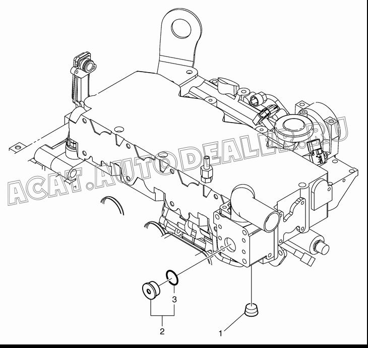 SEAL;RING K9006960 для Doosan DL160