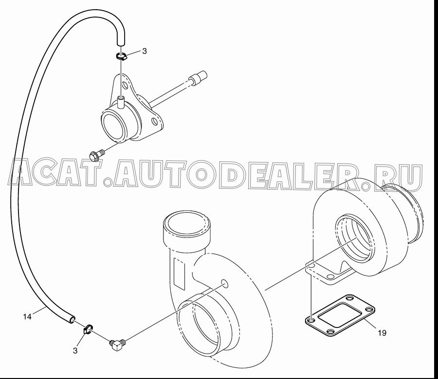 CLAMP;HOSE K9006969 для Doosan DL160