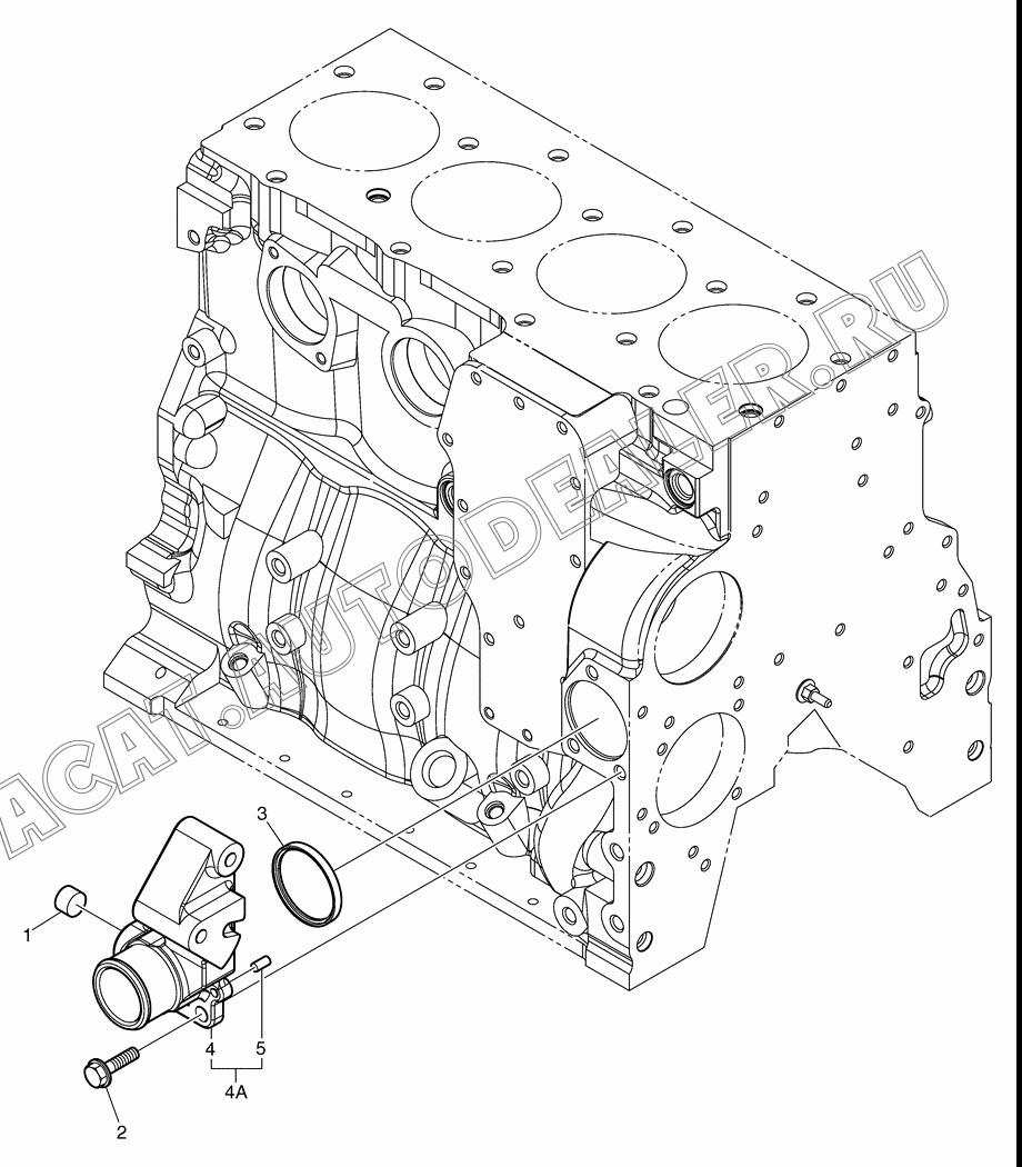 SEAL K9007012 для Doosan DL160