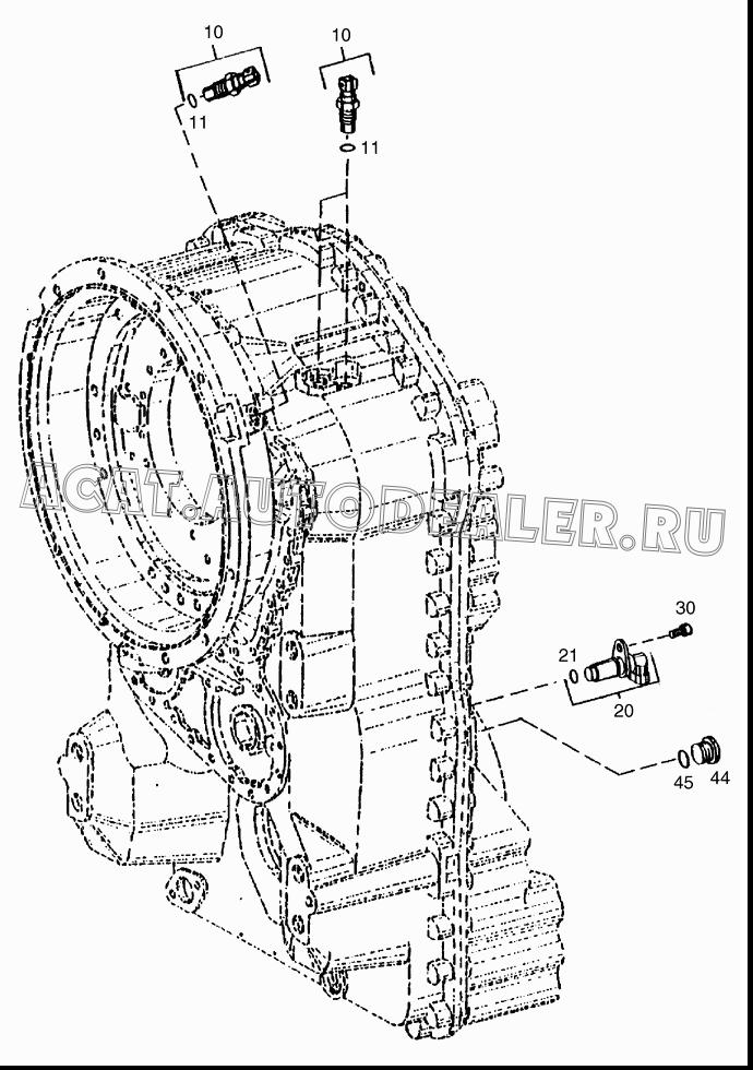 PLUG 1.120-00166 для Doosan DL160