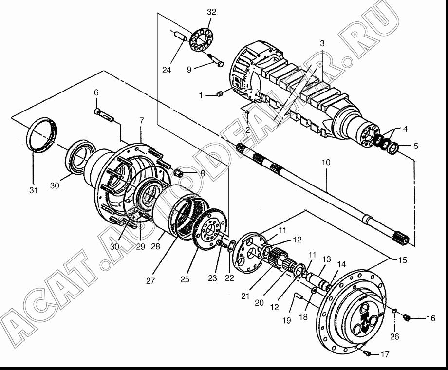 PLUG 2.181-00110 для Doosan DL160