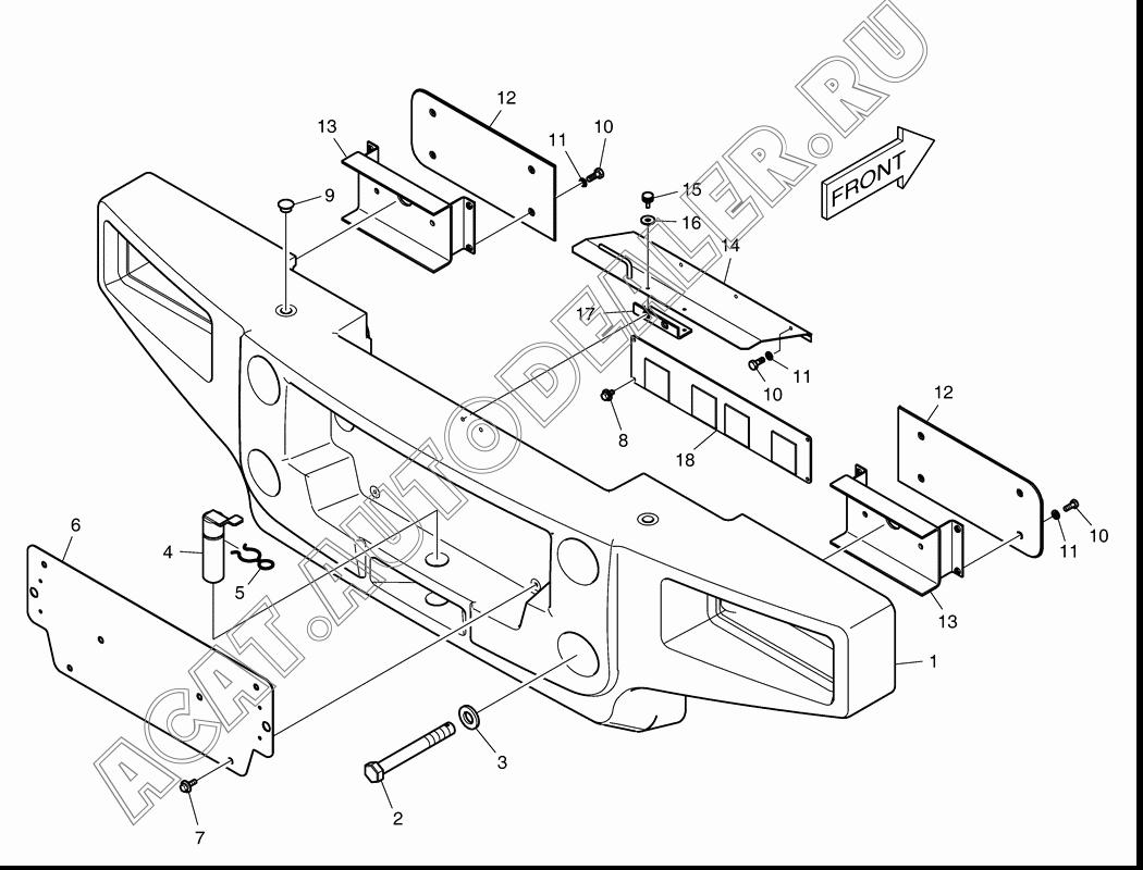 WEIGHT,COUNTER 160702-00007 для Doosan DL160