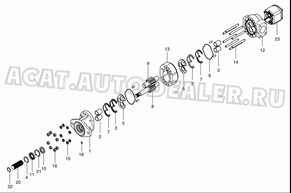 COUPLING K9006890 для Doosan DL160