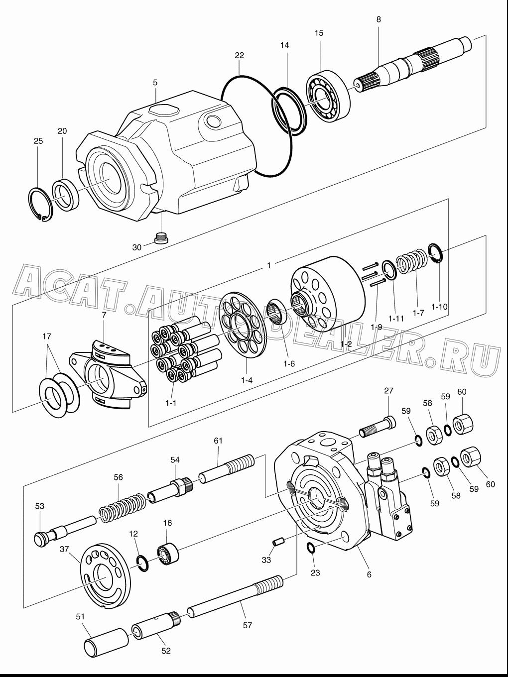 PIN K9003552 для Doosan DL450
