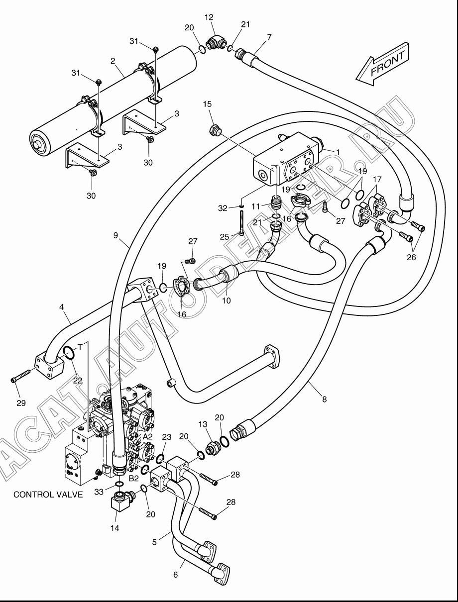 PIPE K1027113 для Doosan DL450