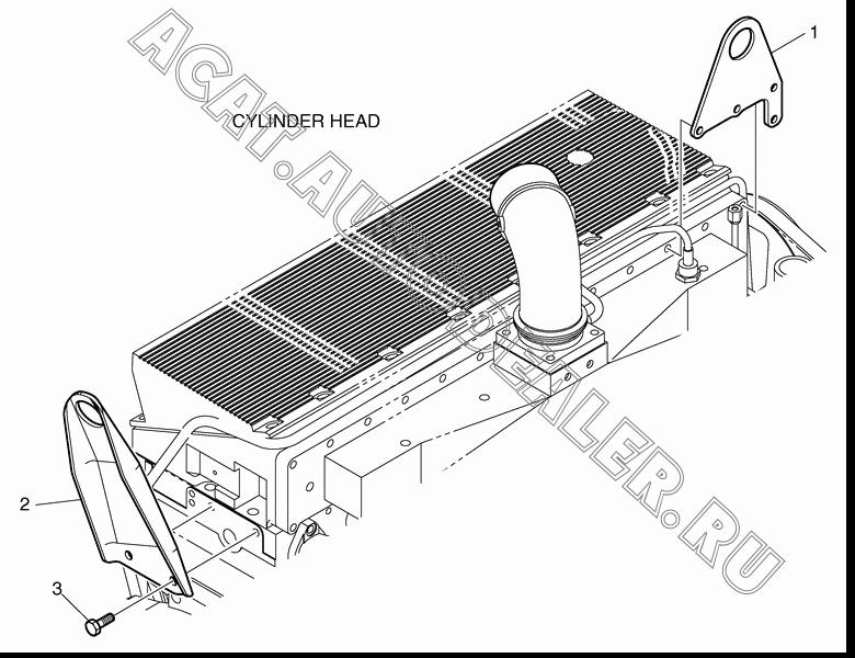 BRACKET;LIFTING K9003336 для Doosan DL500