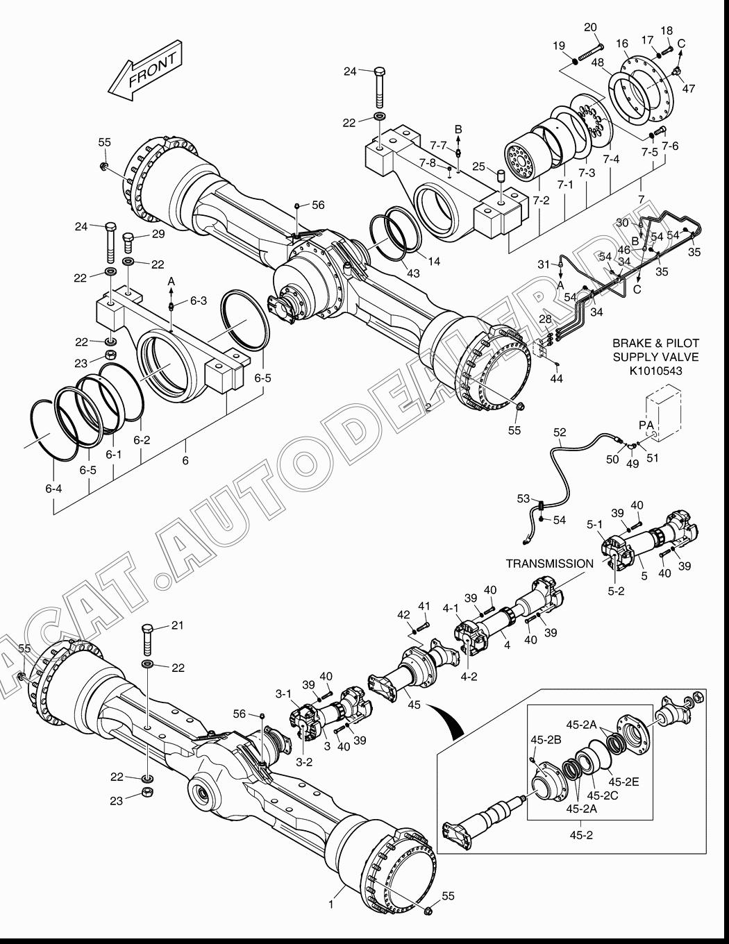 SEAL K1007991 для Doosan DL500