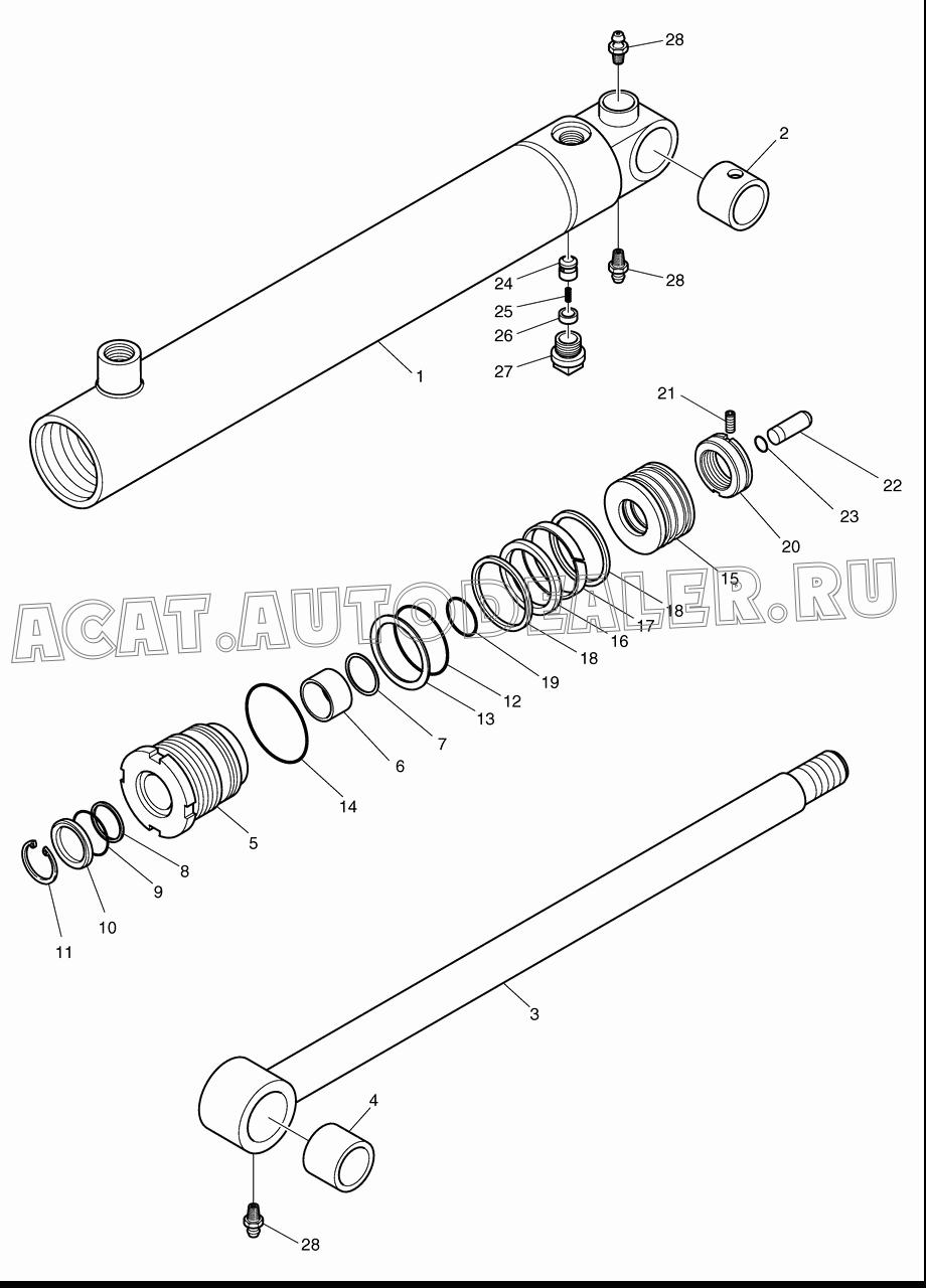 TUBE ASS'Y K9003592 для Doosan DL500