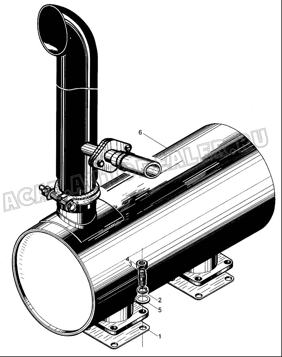 Прокладка 0A05002 для XCMG DT140B