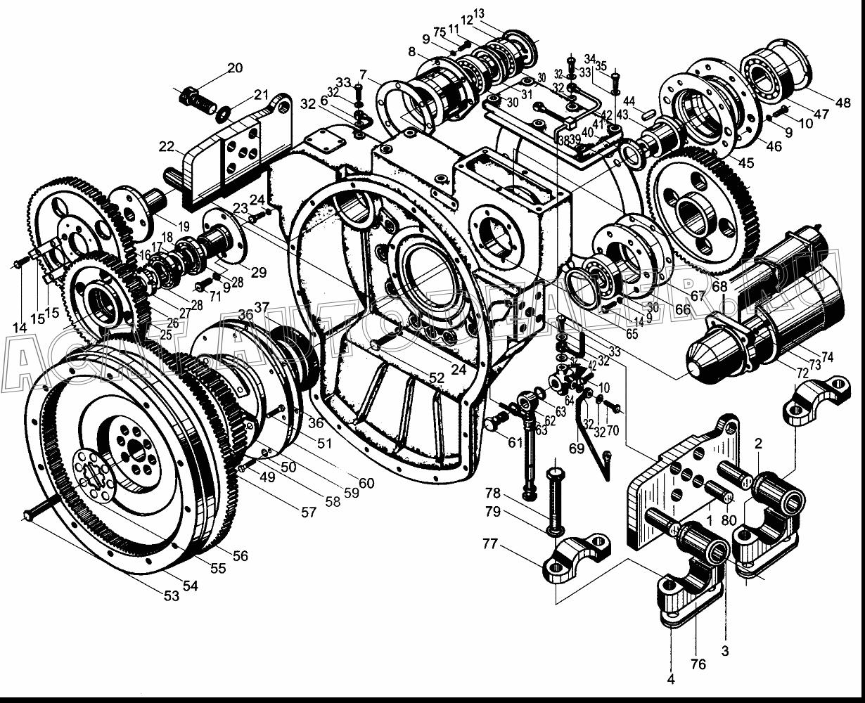 Корпус клапана 013572 для XCMG DT140B