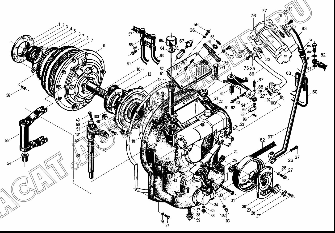 Узел сварных пластин 210142 для XCMG DT140B