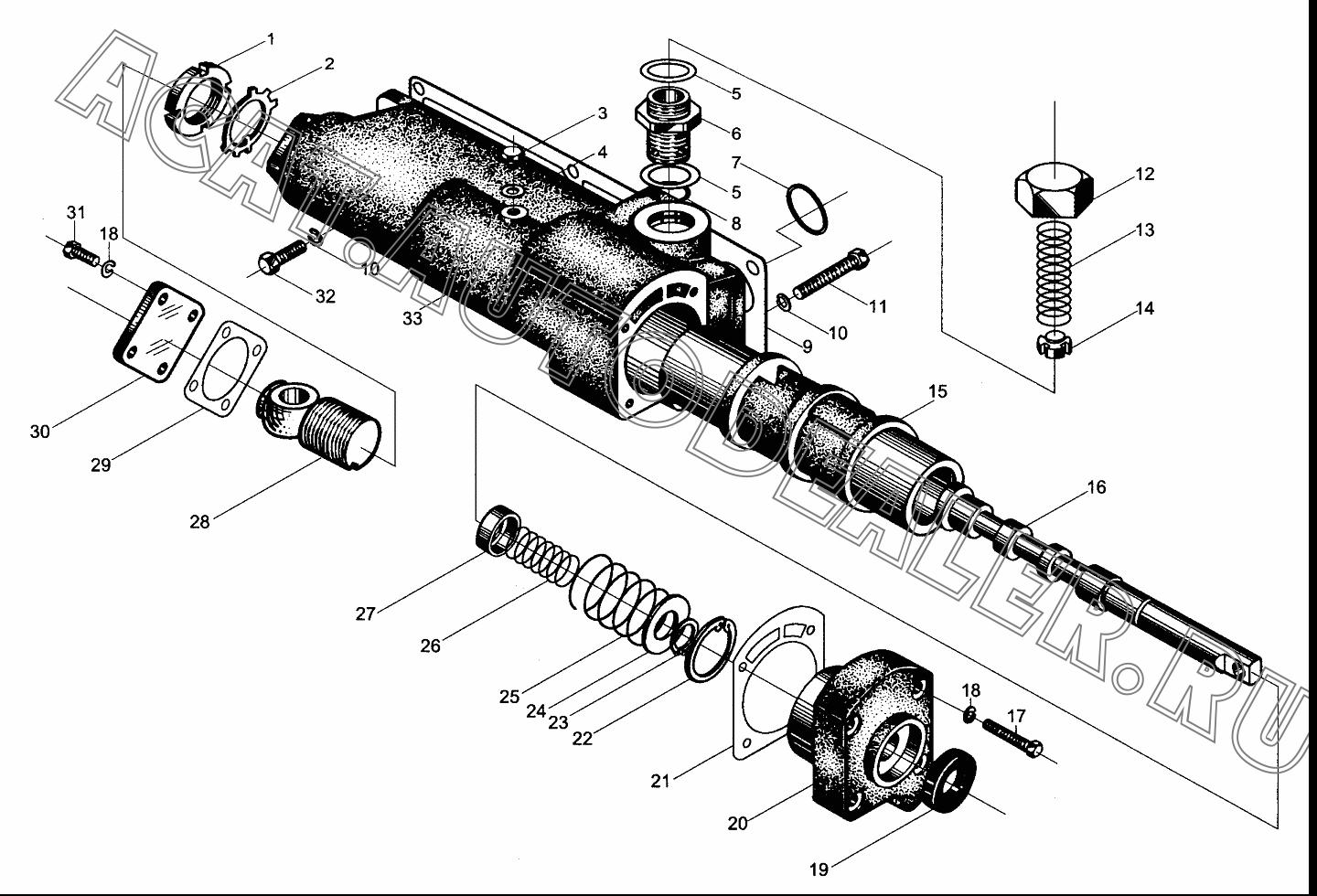 Масляная заглушка 0A10053 для XCMG DT140B