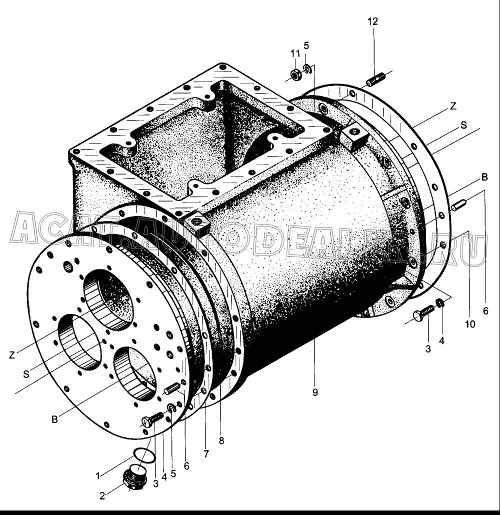 Масляная заглушка, магнитная 0A10112 для XCMG DT140B
