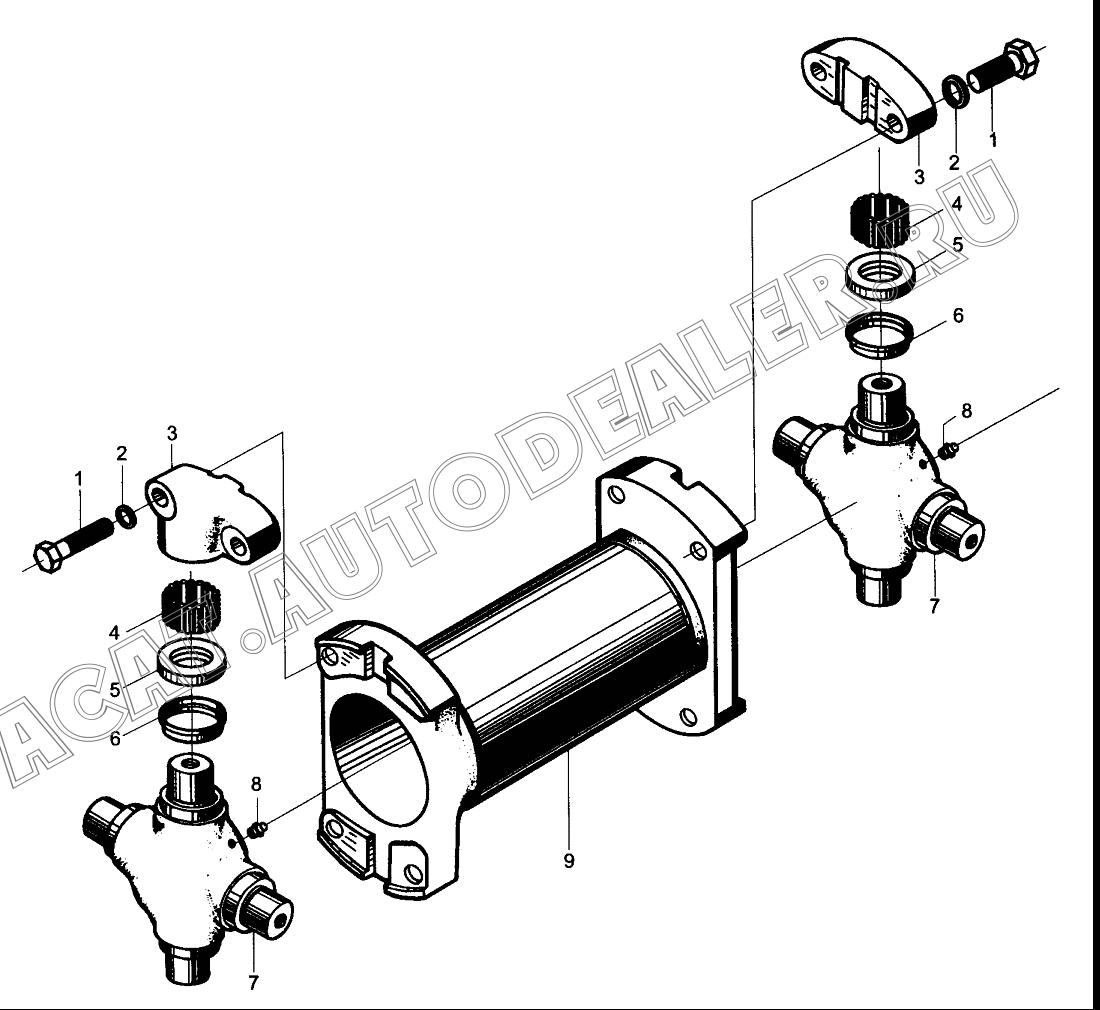 Масленка М10х1 JB/T7940.1-1995 для XCMG DT140B