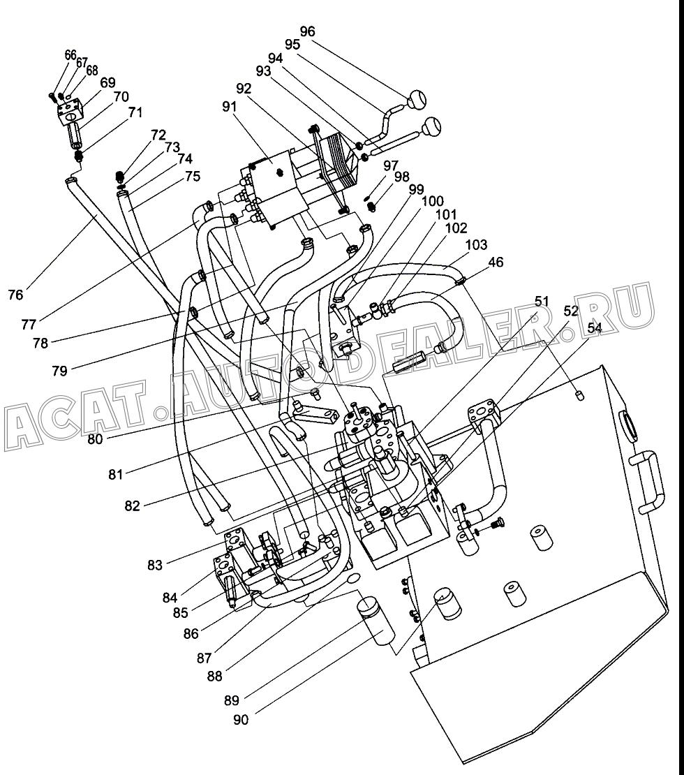 Шланг 580419 для XCMG DT140B