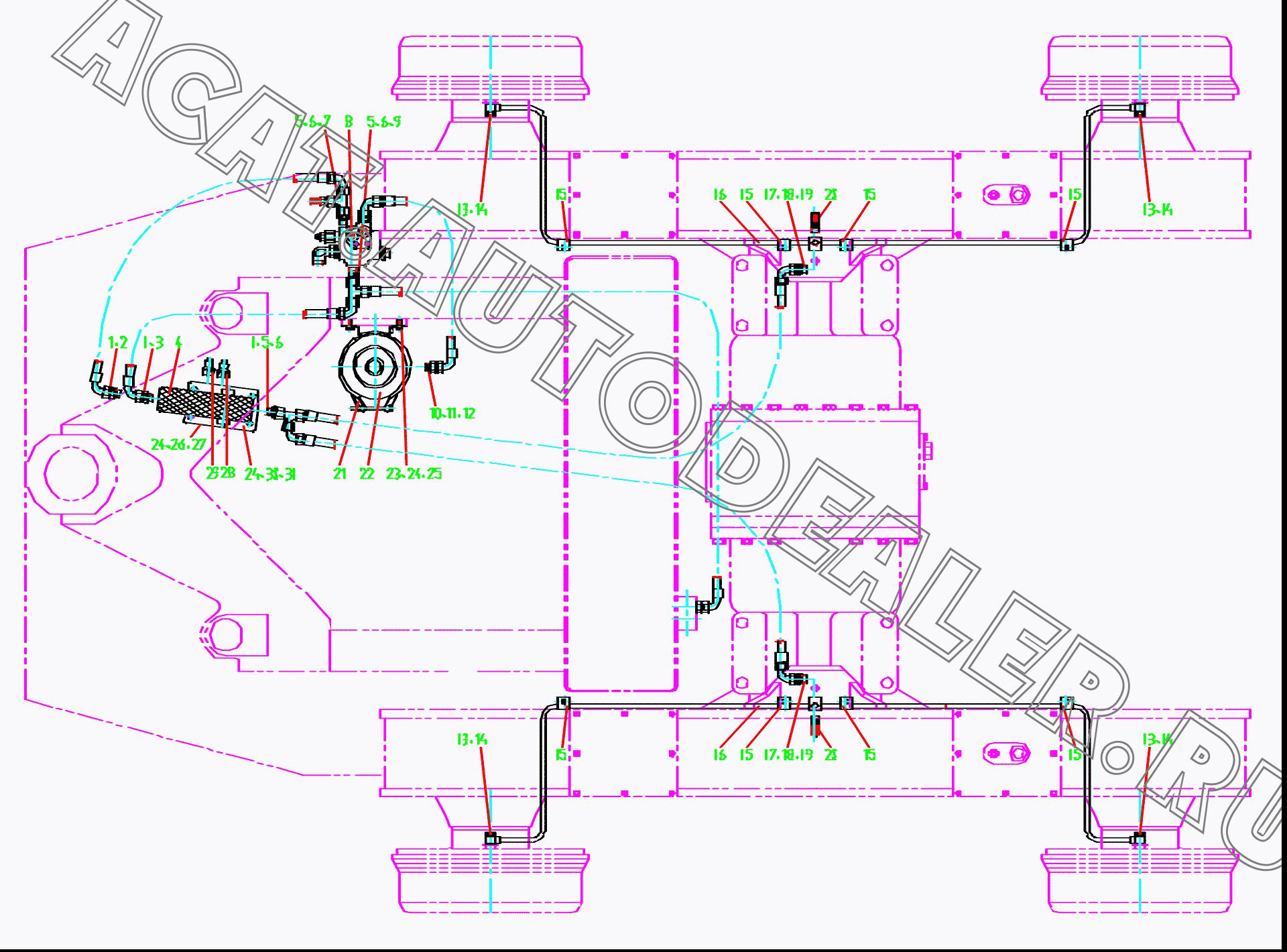 Union I12LM16x1.5ED для XCMG GR215A