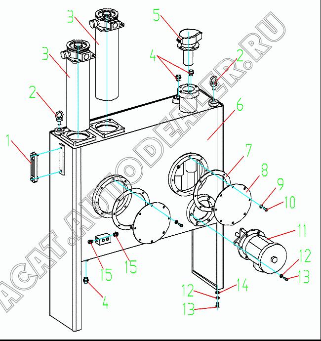 Level Gauge YWZ-150T для XCMG GR215A