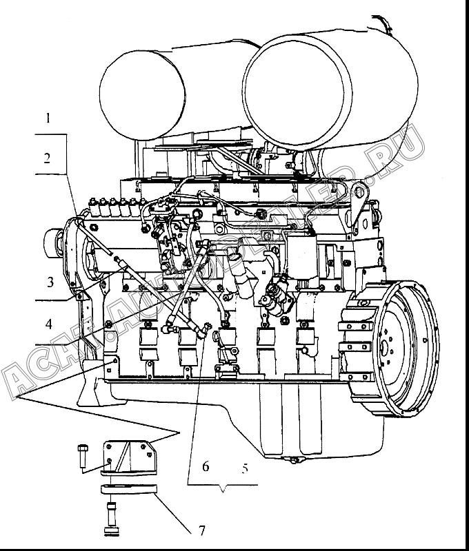 Труба d10X200 001440012 для XCMG GR165