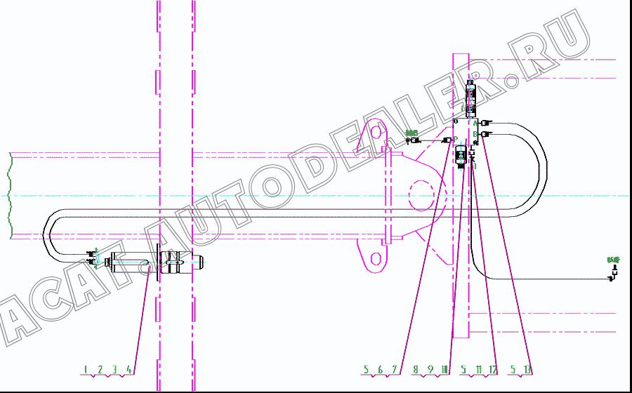 Straight Connector 101020588 для XCMG Рабочее оборудование