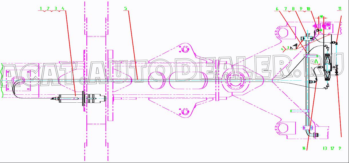Hose 101020287 для XCMG Рабочее оборудование