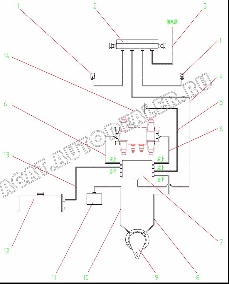 Multistick 102050037 для XCMG Рабочее оборудование